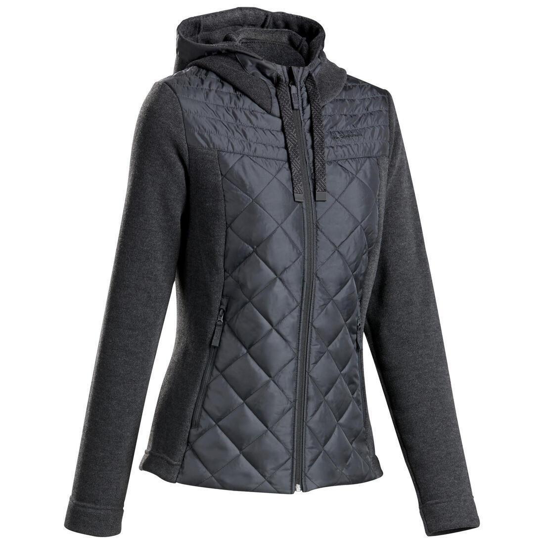 Arpenaz Womens Hiking Pllover, Navy/ Black, No Color, large image number 3