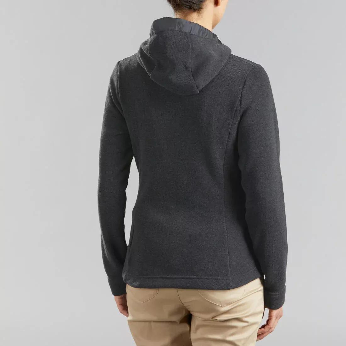 Arpenaz Womens Hiking Pllover, Navy/ Black, No Color, large image number 8