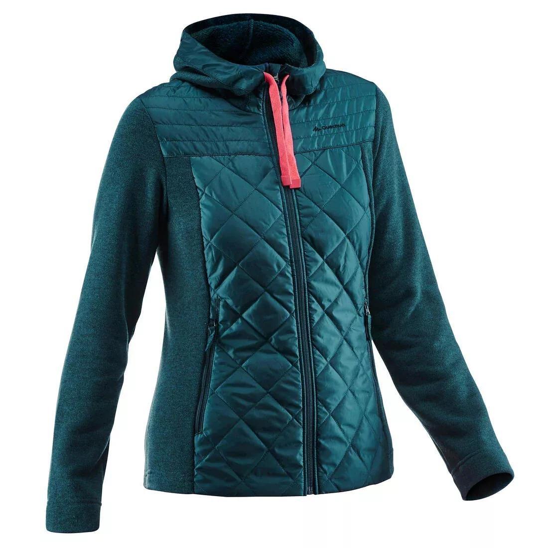 Arpenaz Womens Hiking Pllover, Navy/ Black, No Color, large image number 14