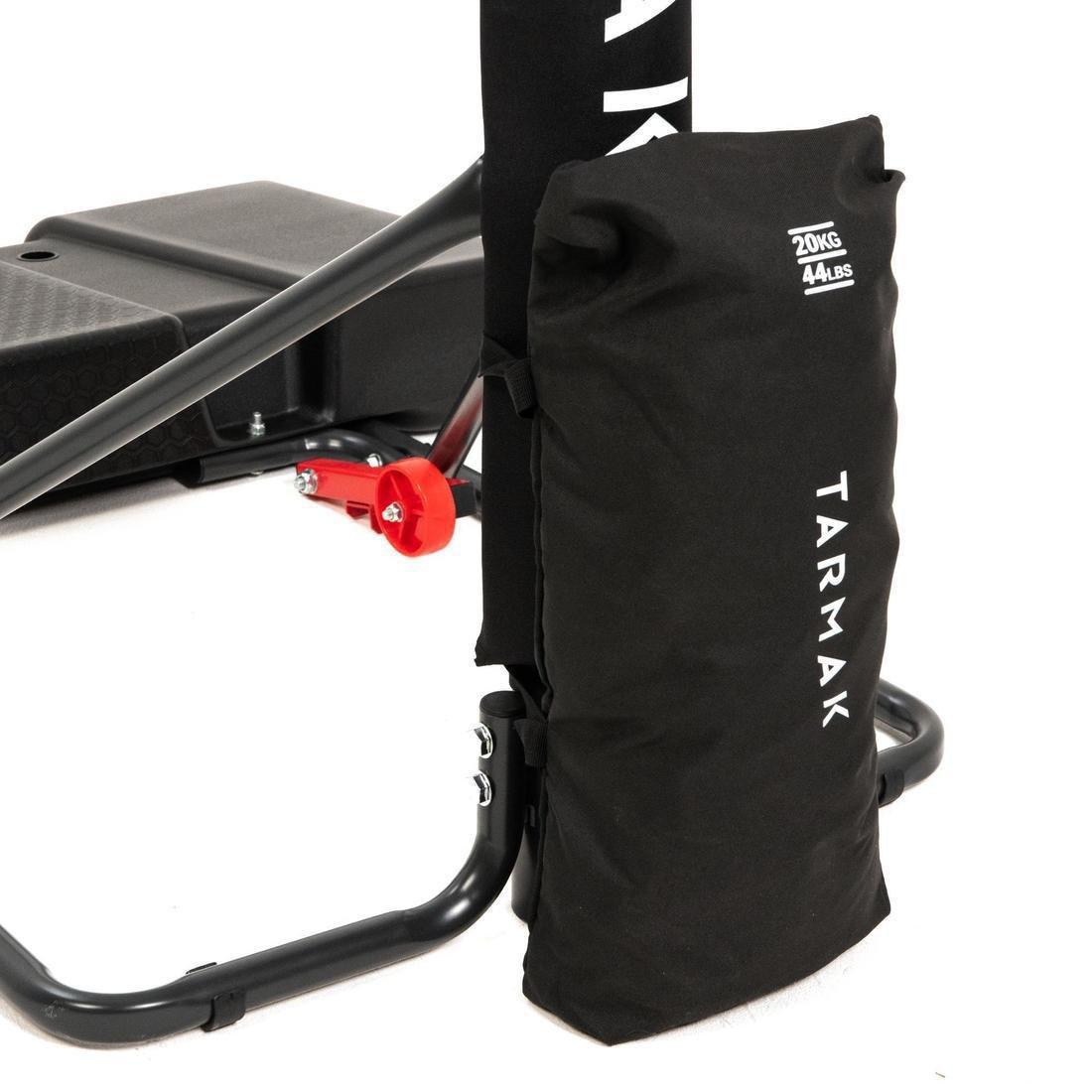 Polycarbonate B100 Easy Basketball Basket Tool-Free Adjustment, Black, No Color, large image number 7
