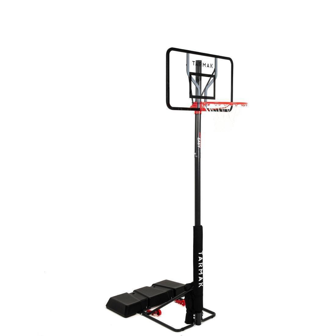 TARMAK - Polycarbonate B100 Easy Basketball Basket Tool-Free Adjustment, Black