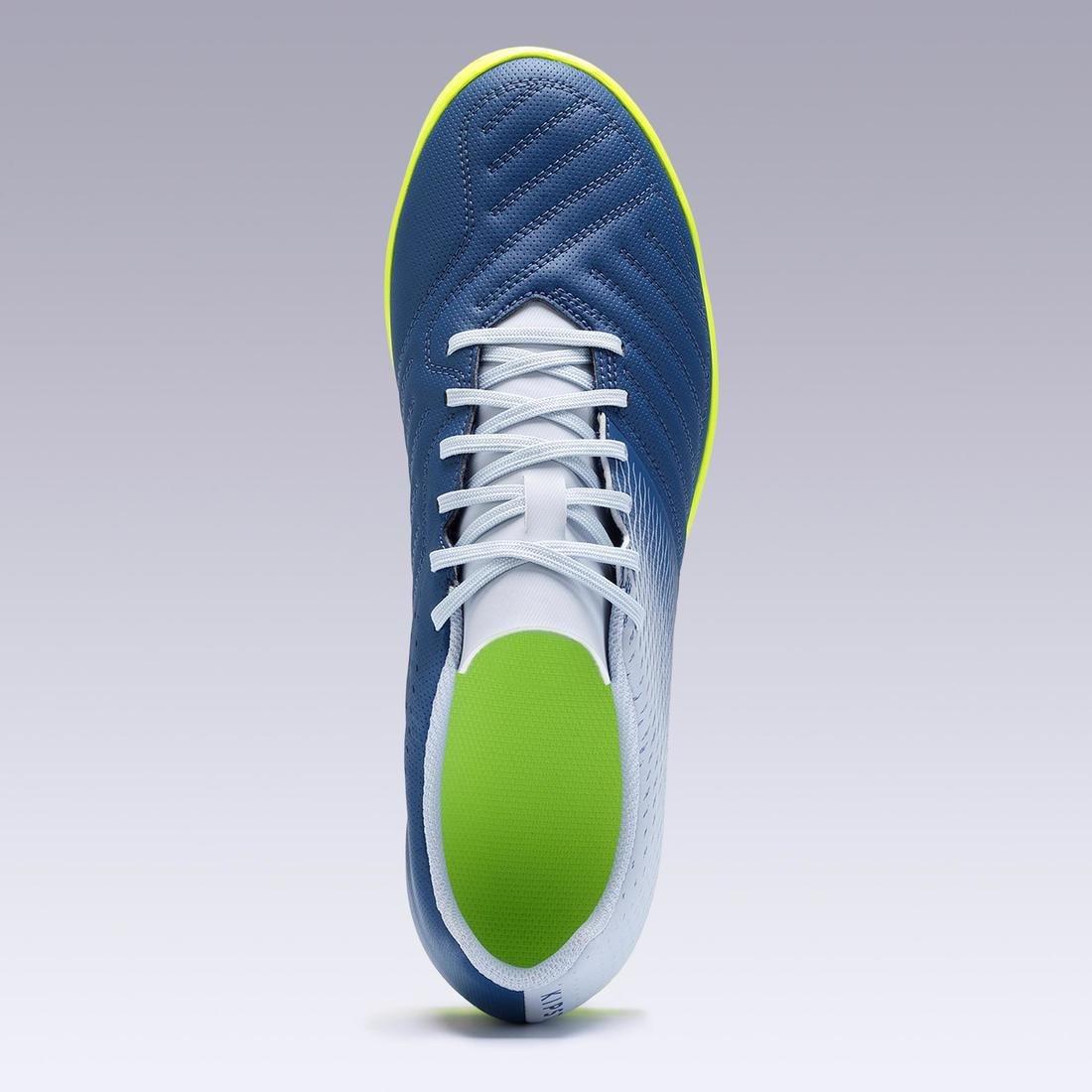 Adult Firm Pitch Football Boots Agility 140 Tf , Deep Indigo, No Color, large image number 8