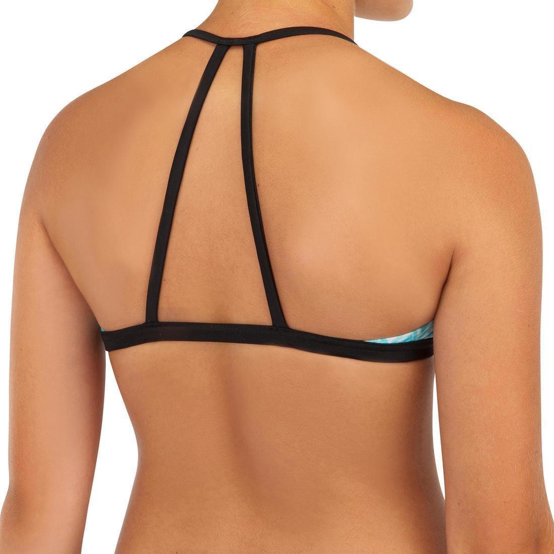 Girl Surf Swimsuit Triangle Top Betty 500, Black, , large image number 3