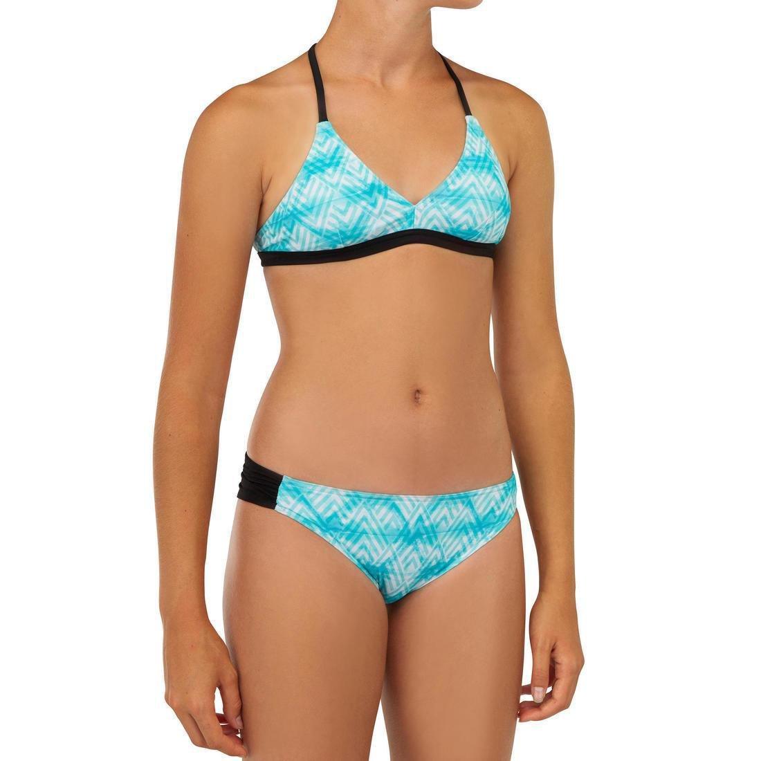 Girl Surf Swimsuit Triangle Top Betty 500, Black, , large image number 7