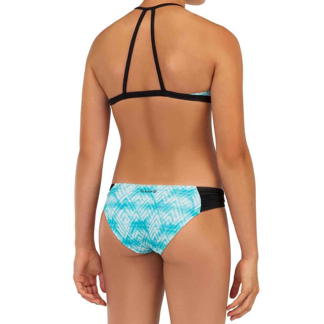 Girl Surf Swimsuit Triangle Top Betty 500, Black, , large image number 9