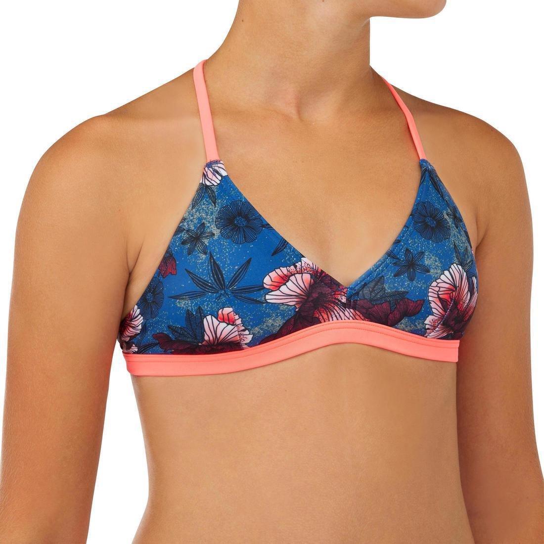 Girl Surf Swimsuit Triangle Top Betty 500, Black, , large image number 10