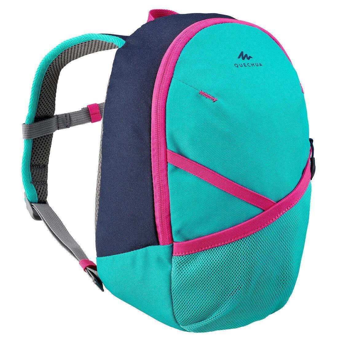5 L kids' small hiking backpack, 2-6 years - MH100, Turquoise, No Color, large image number 0