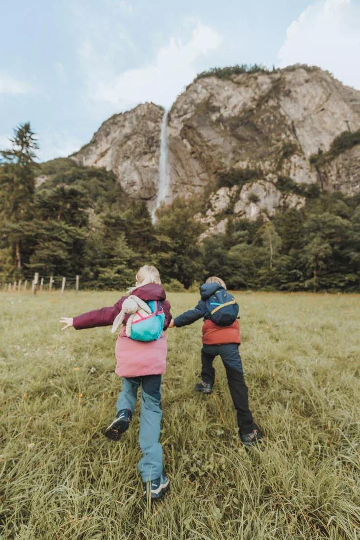 5 L kids' small hiking backpack, 2-6 years - MH100, Turquoise, No Color, large image number 4