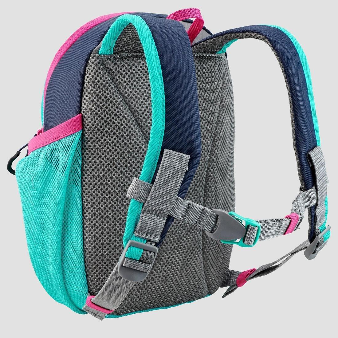 5 L kids' small hiking backpack, 2-6 years - MH100, Turquoise, No Color, large image number 9