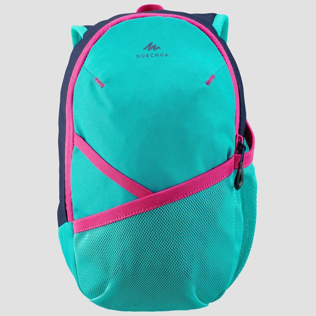 5 L kids' small hiking backpack, 2-6 years - MH100, Turquoise, No Color, large image number 10
