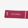 NYAMBA - Fitness Resistance Textile Band 10 kg - Burgundy, PURPLE