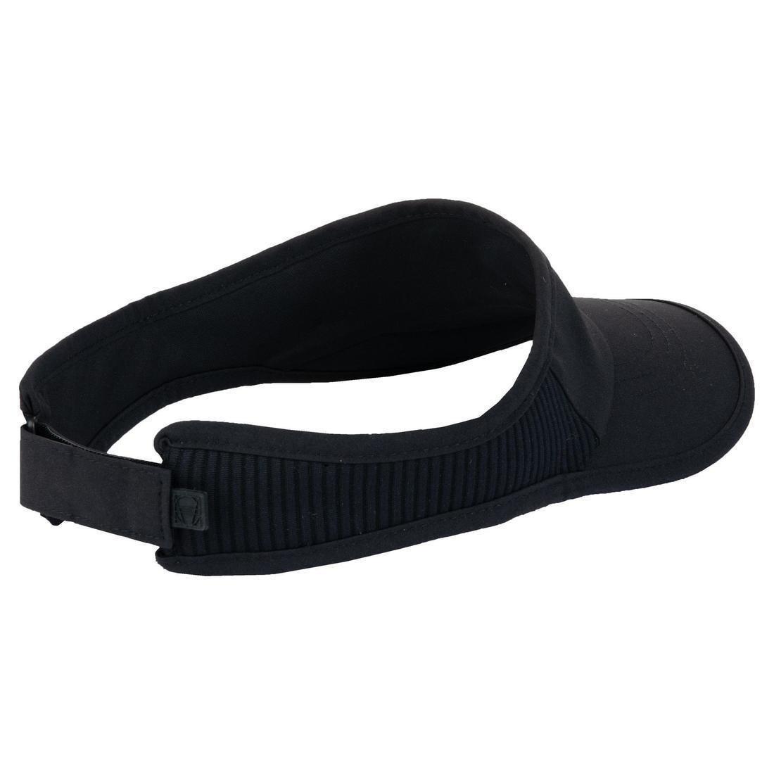 Tennis Visor - TV 500 Size 56, Black, No Color, large image number 2