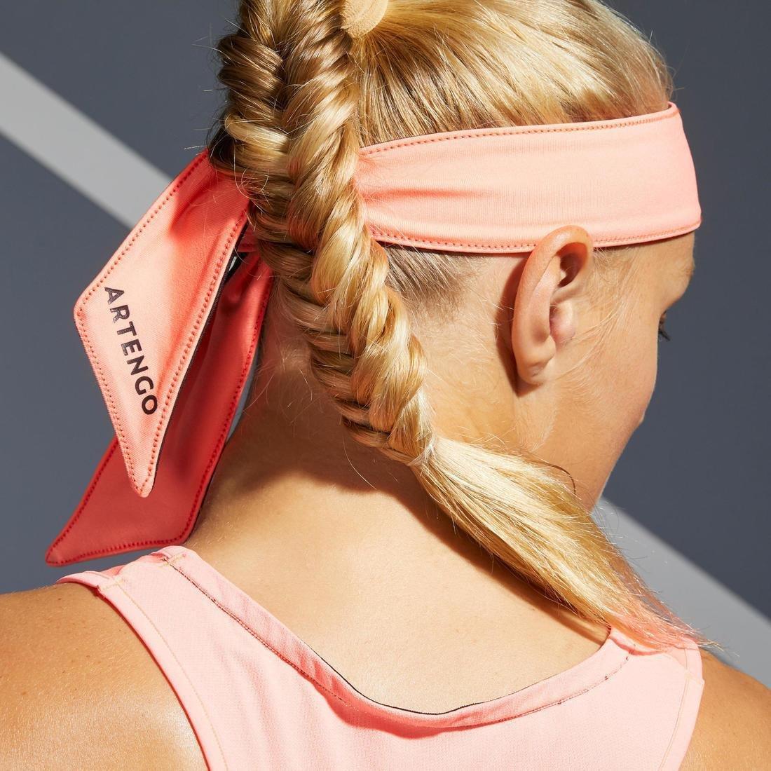 Tennis Bandana, Peach, No Color, large image number 8