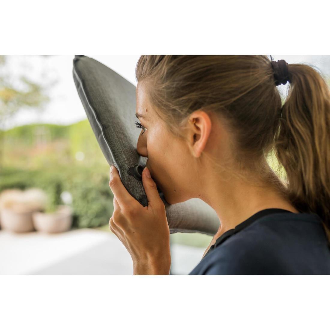 Adjustable Fabric Back Mobility Balance Cushion, Charcoal Grey, No Color, large image number 4