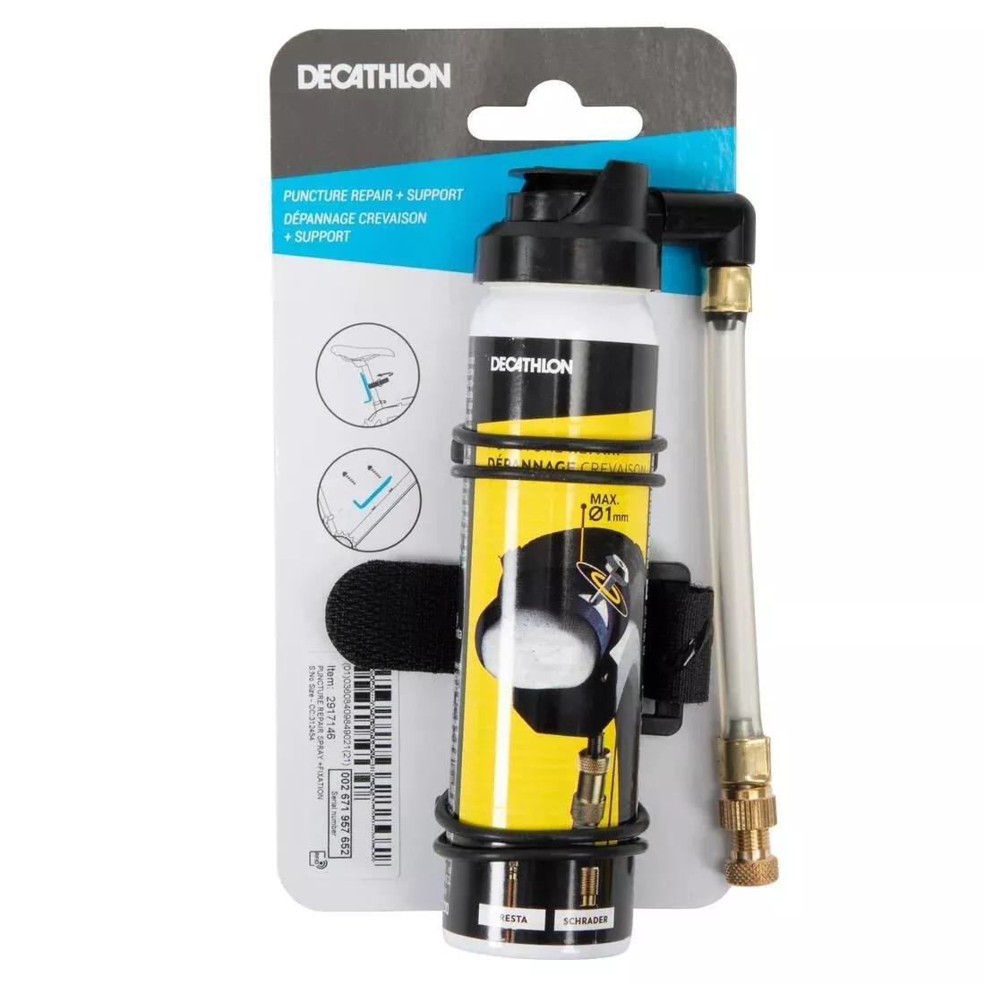 DECATHLON - Universal Puncture Repair Spray + Nozzle