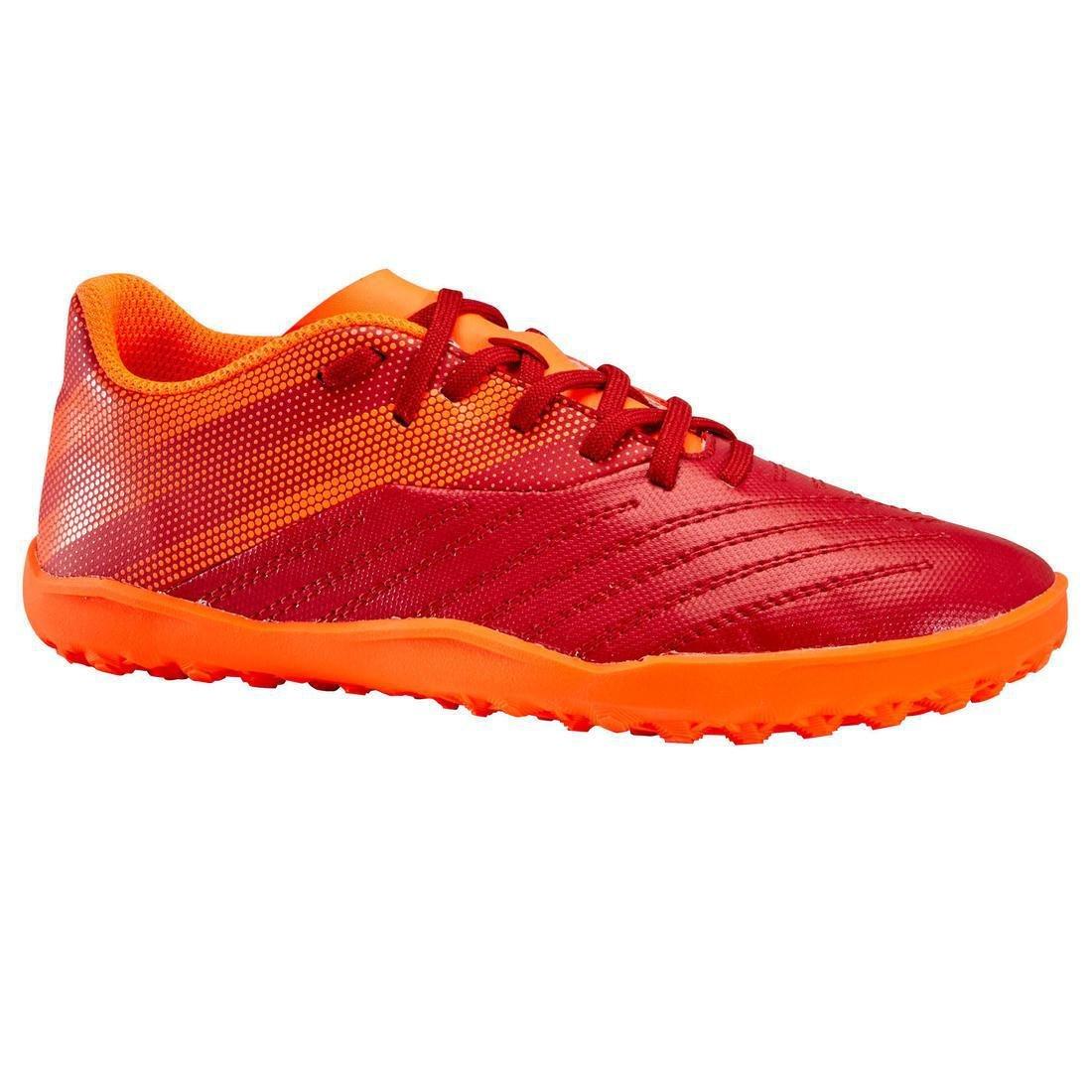 Lace-Up Football Boots Agility140 Hg, Bordeaux, , large image number 0