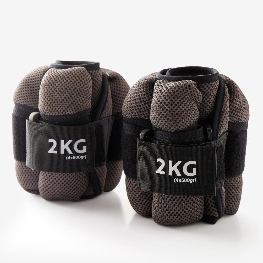 Adjustable Soft Fitness Dumbbells ToneSoftBell Two-Pack, Charcoal Grey, No Color, large image number 0