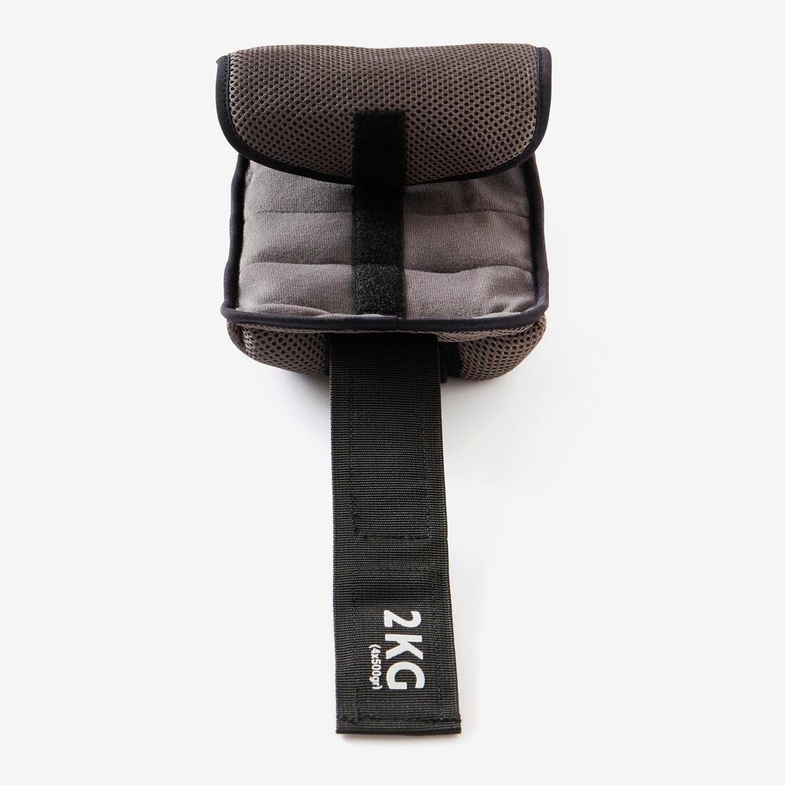 Adjustable Soft Fitness Dumbbells ToneSoftBell Two-Pack, Charcoal Grey, No Color, large image number 3