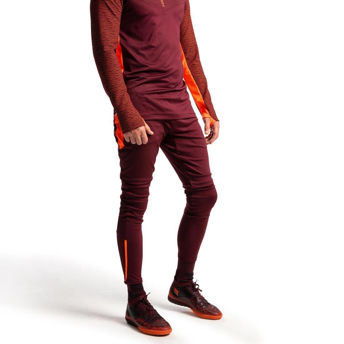 Adult Football Bottoms Clr, Burgundy, No Color, medium