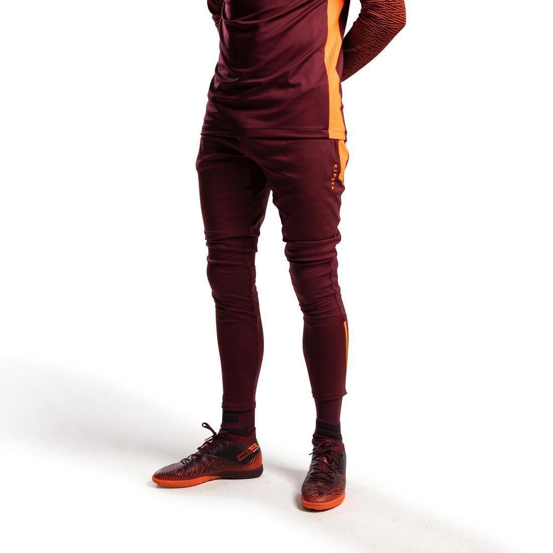 BORDEAUX Adult Football Bottoms CLR - Burgundy, No Color, large image number 1