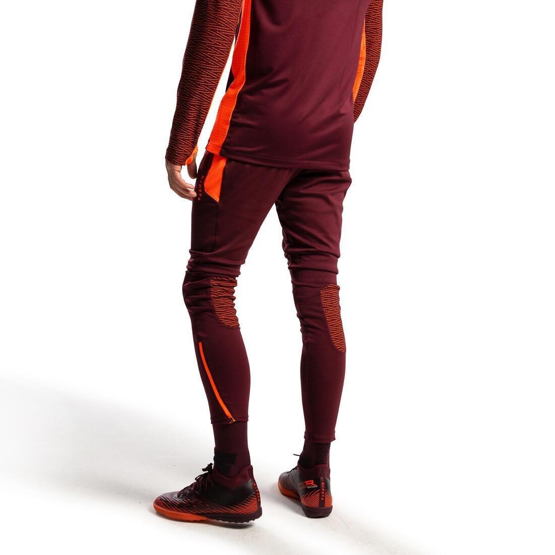 BORDEAUX Adult Football Bottoms CLR - Burgundy, No Color, large image number 4