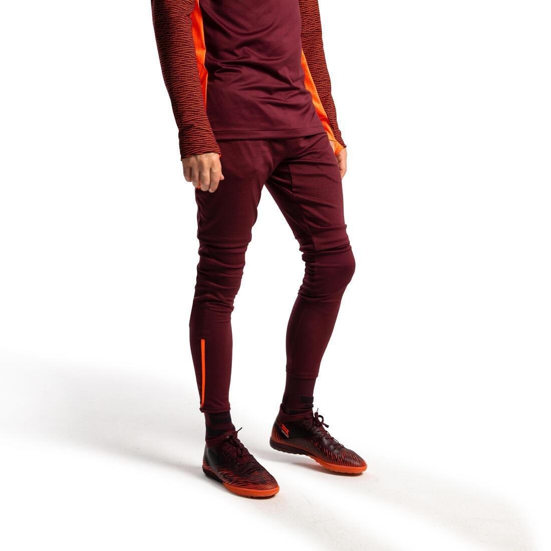 BORDEAUX Adult Football Bottoms CLR - Burgundy, No Color, large image number 6