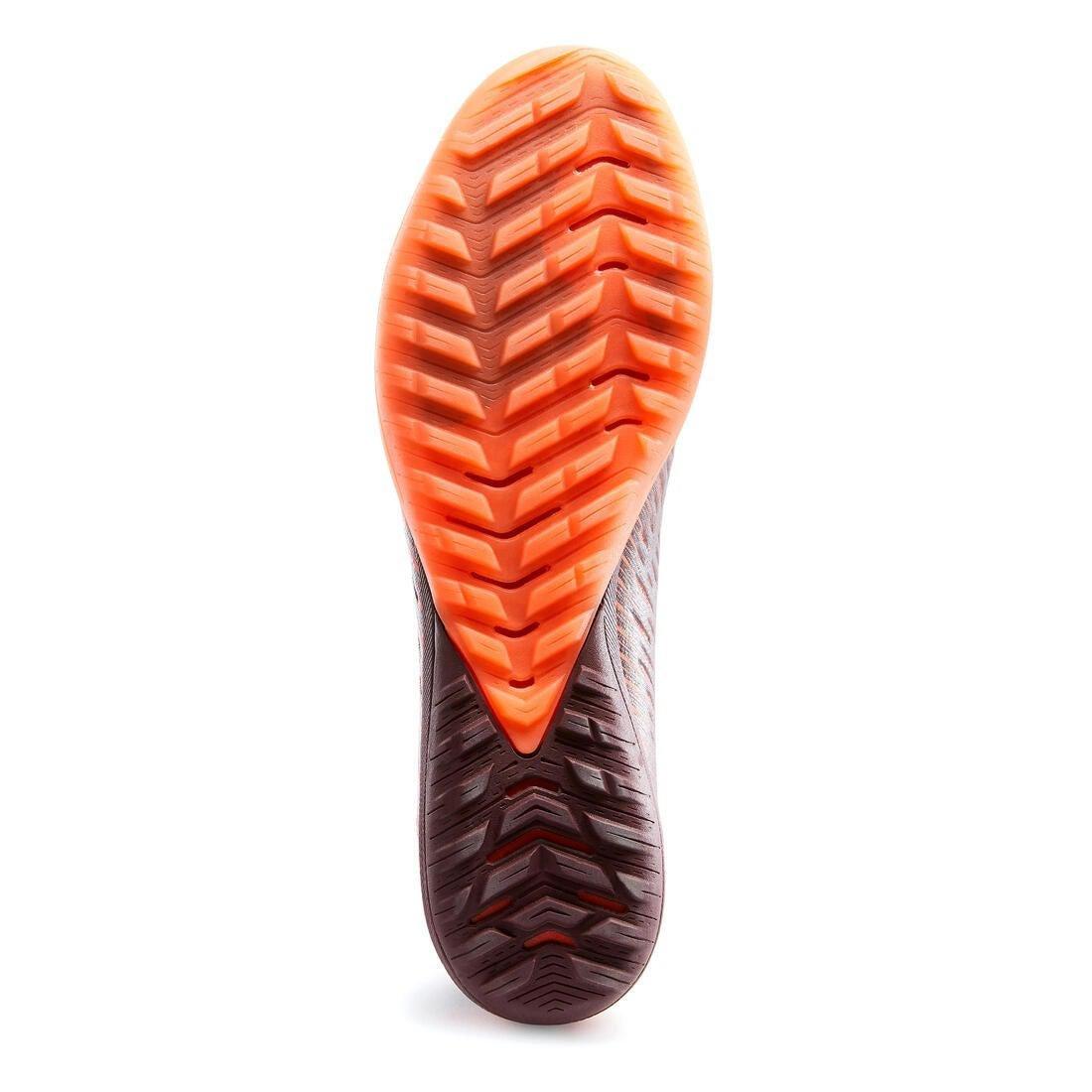 FLUO BLOOD ORANGE Hard Ground Football Boots CLR TF, , large image number 4