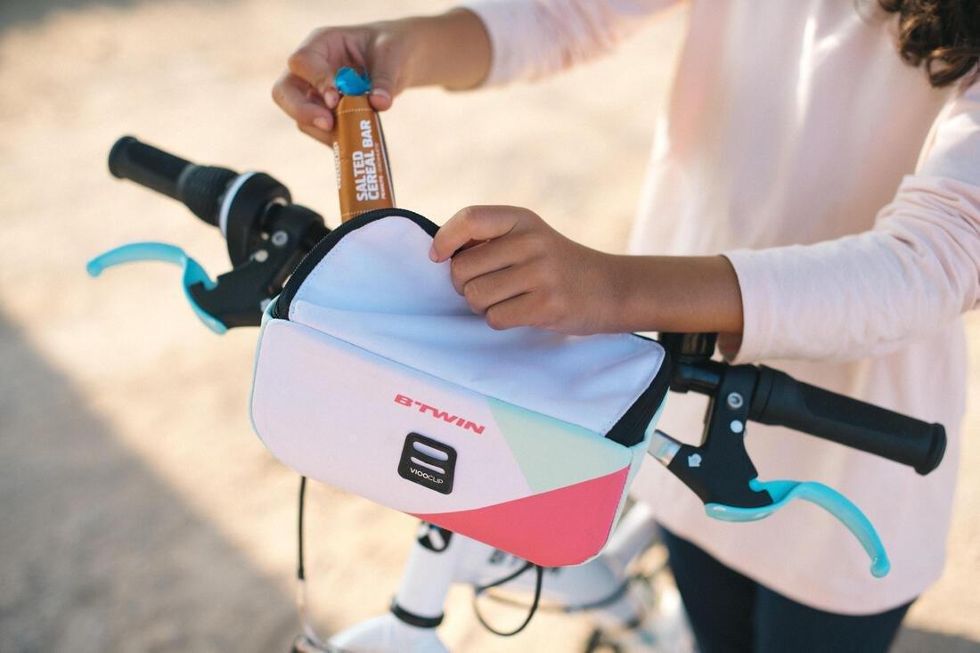 Kids Front Bike Bag, Black, No Color, large image number 5