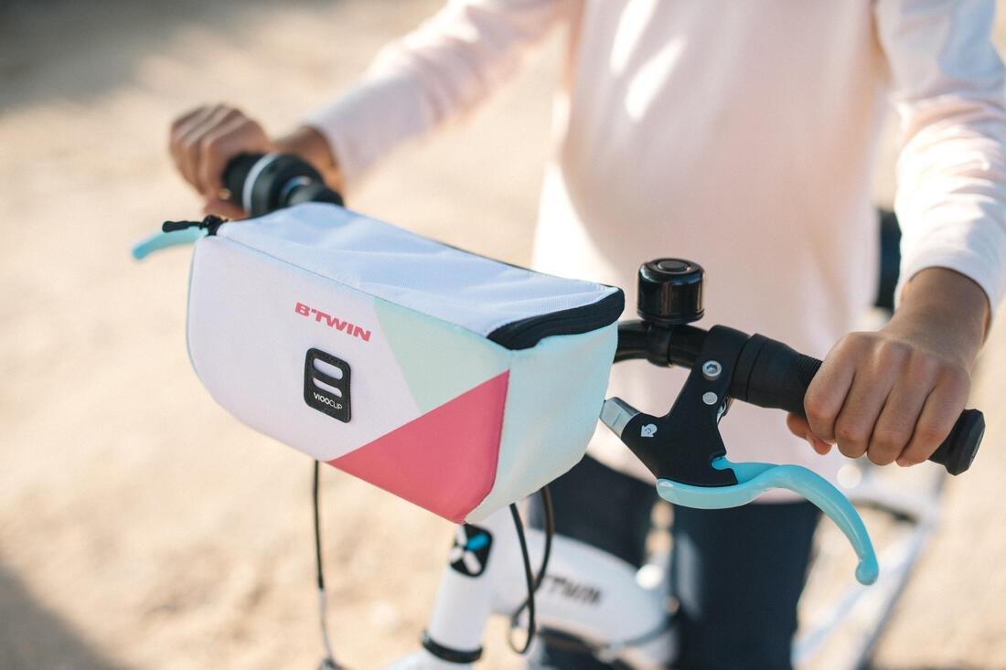 Kids Front Bike Bag, Black, No Color, large image number 11