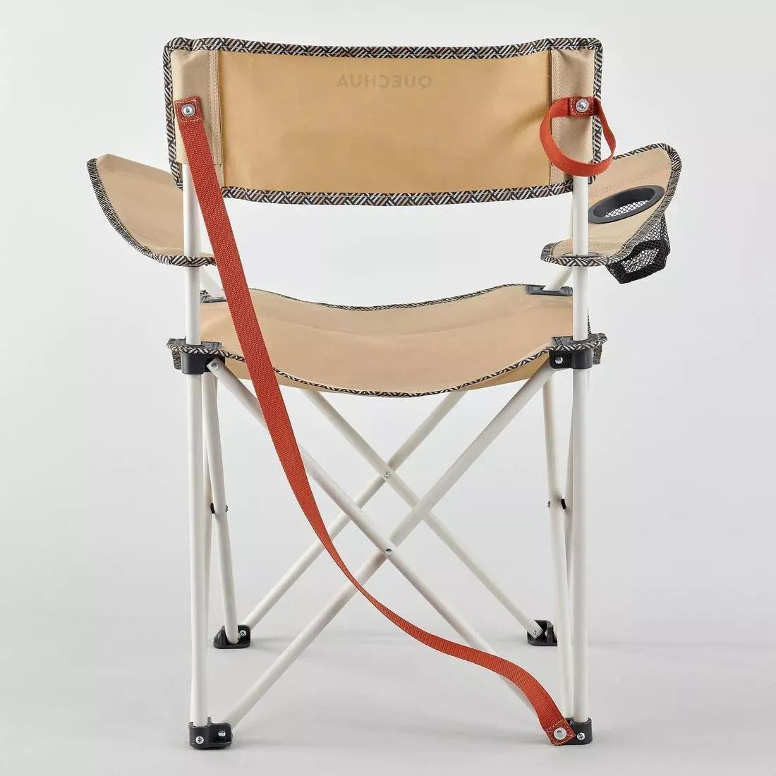 Folding Camping Chair - Basic, Dark Petrol Blue, No Color, large image number 3