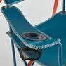 QUECHUA - Folding Camping Chair - Basic, Dark Petrol Blue