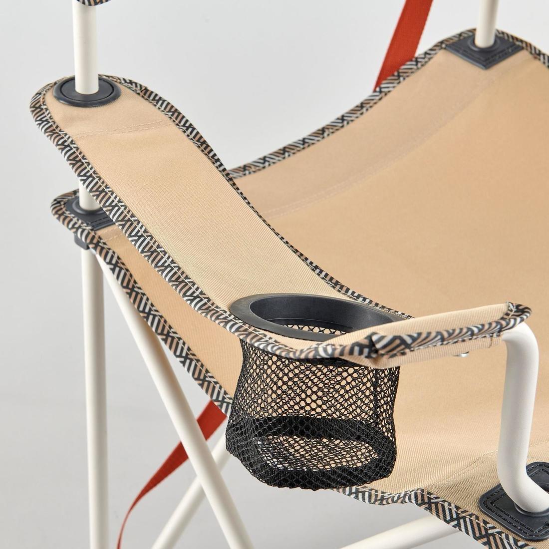 Folding Camping Chair - Basic, Dark Petrol Blue, No Color, large image number 14