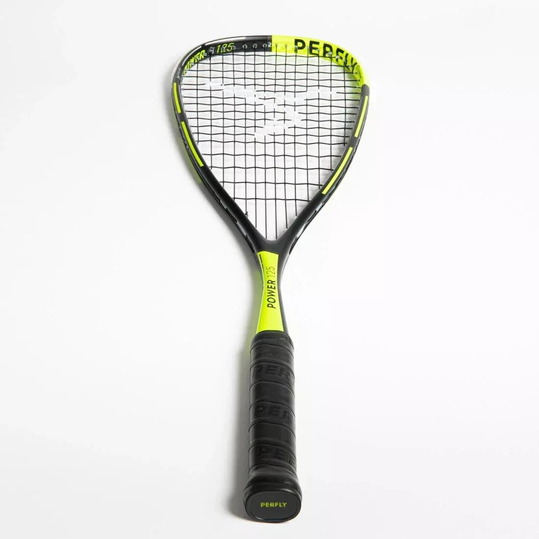 Squash Racket Perfly Power 125, Yellow, No Color, large image number 3