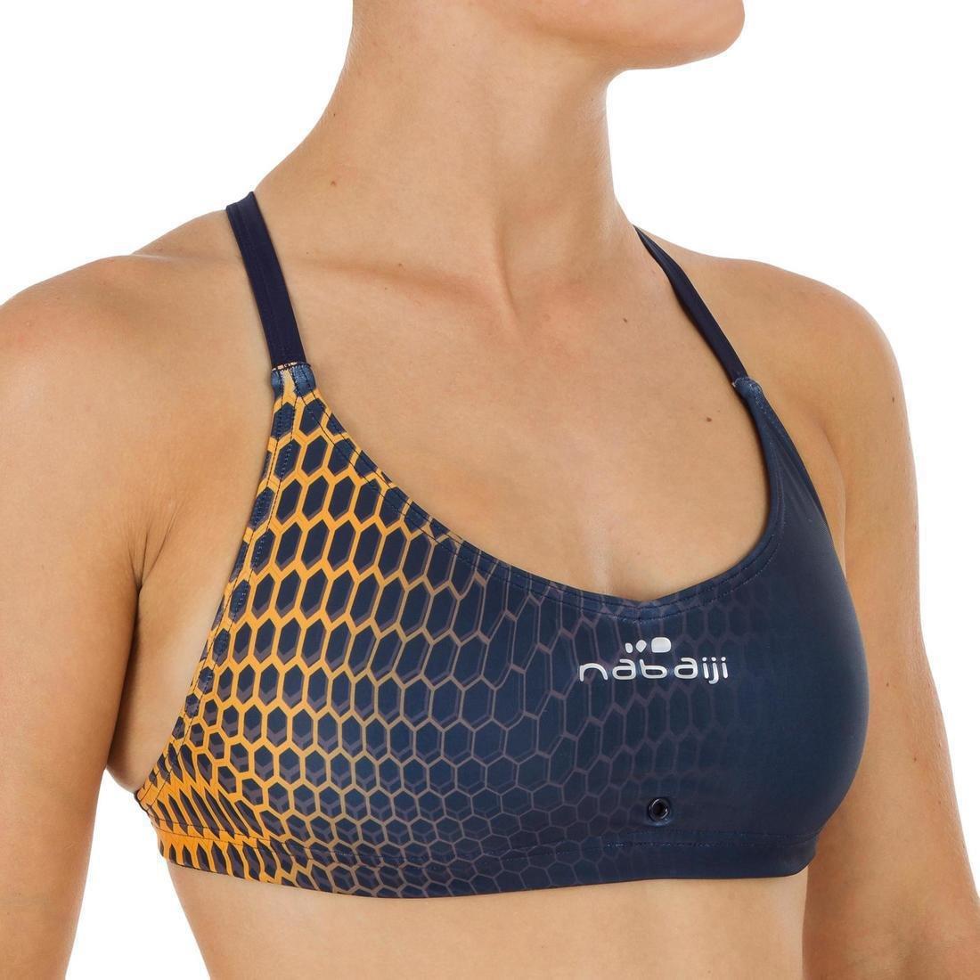 BLACK Women's Swimming Swimsuit Top Jana, 5401_000, large image number 2