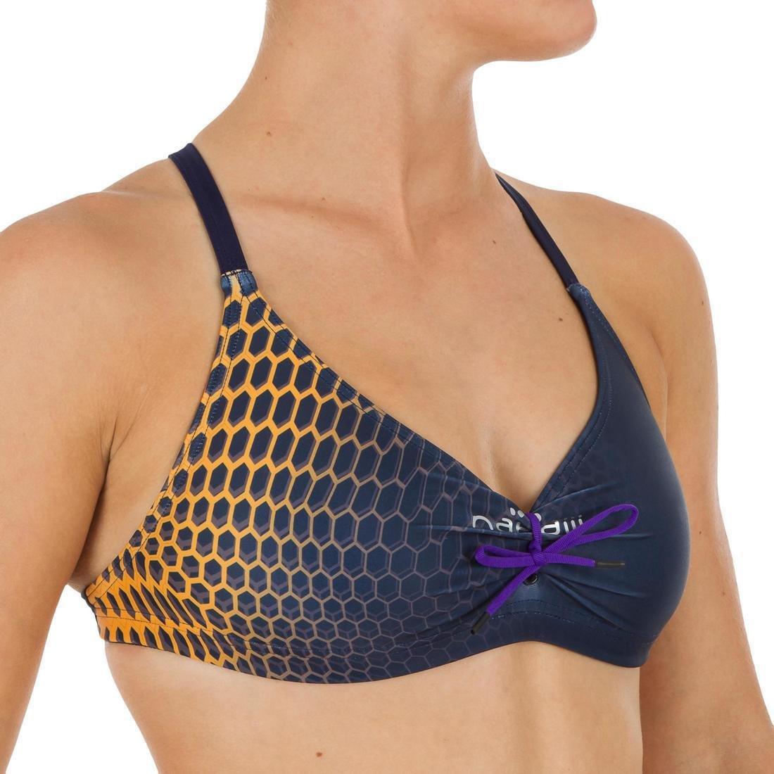 BLACK Women's Swimming Swimsuit Top Jana, 5401_000, large image number 7