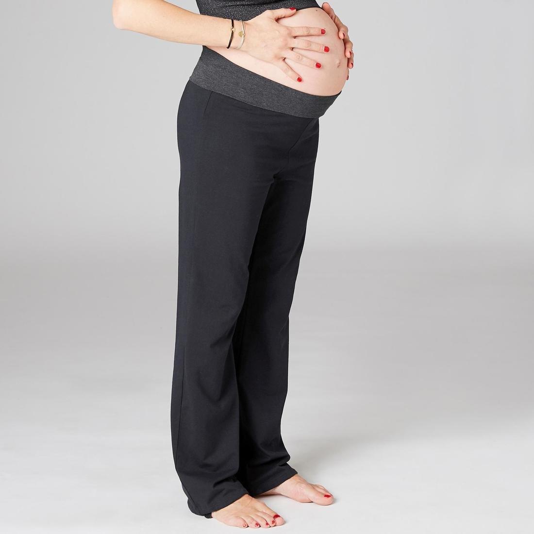 Womens Eco-Designed Gentle Yoga Bottoms, Black, , large image number 2