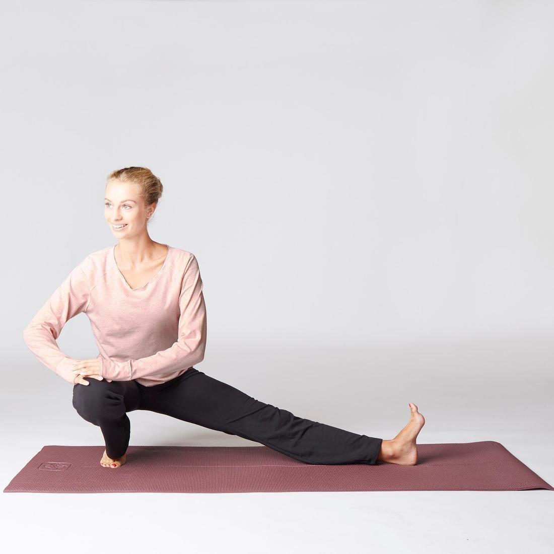 Womens Eco-Designed Gentle Yoga Bottoms, Black, , large image number 8