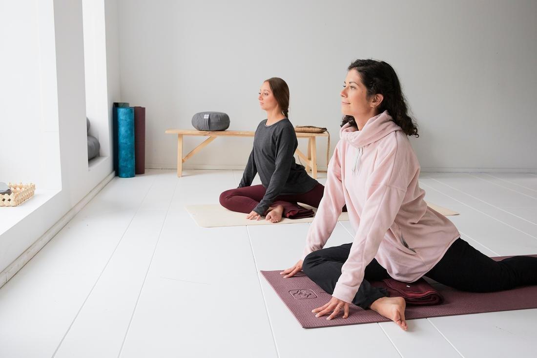 Women's Eco-Designed Gentle Yoga Bottoms, Black, No Color, large image number 12