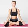 KIMJALY - Women's Eco-Friendly Gentle Yoga Cropped Bottoms, Black