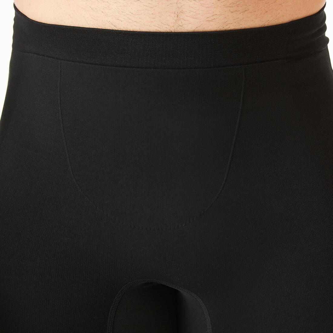 Men's Cross Training Leggings, Black, No Color, large image number 7
