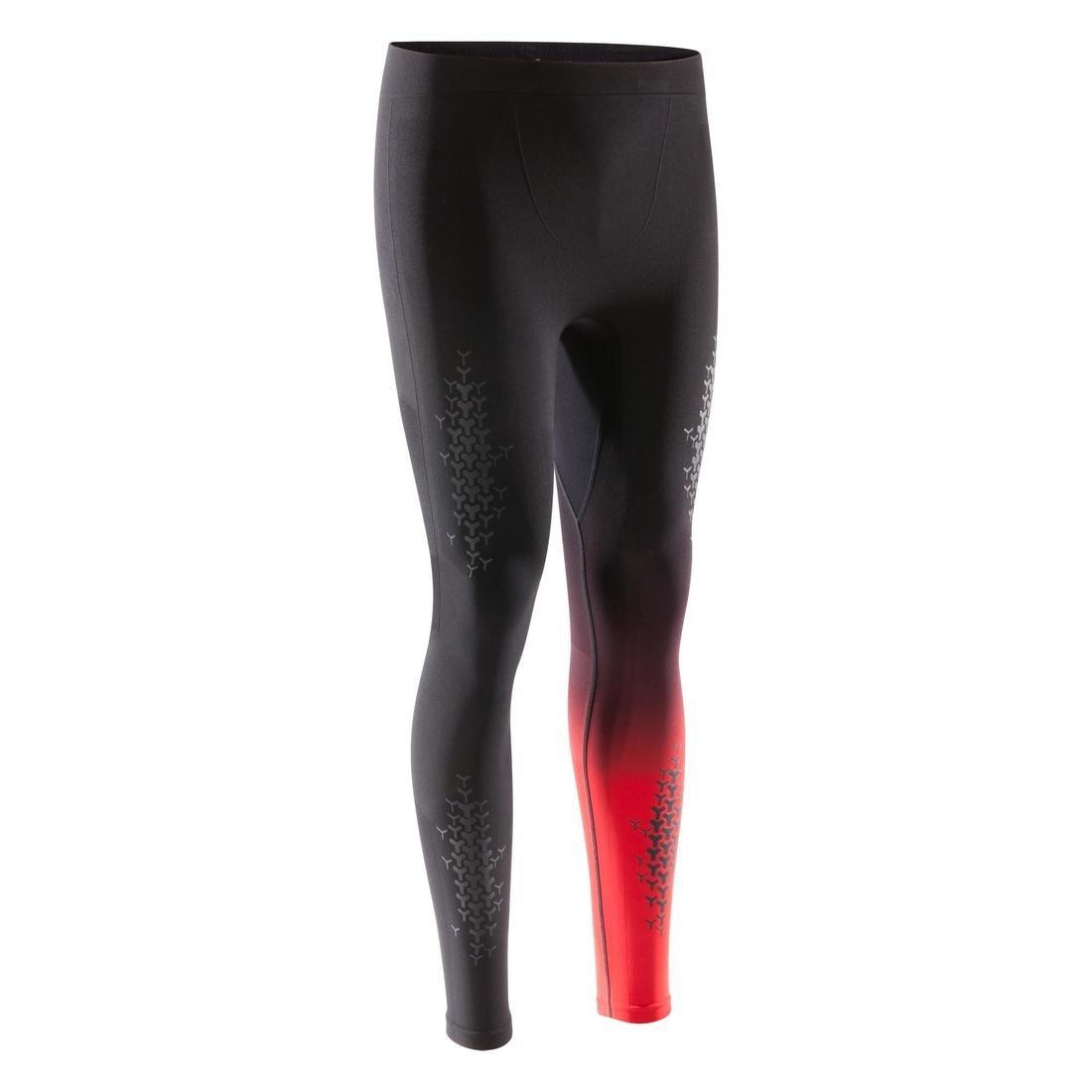 Men's Cross Training Leggings, Black, No Color, large image number 9