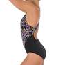 NABAIJI - Women Chlorine Resistant One-Piece Swimsuit, Black