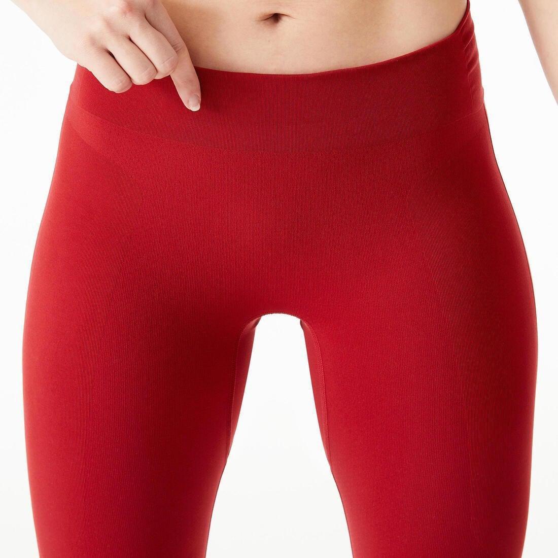 Women Cross Training Seamless Leggings - 900, Black, No Color, large image number 10