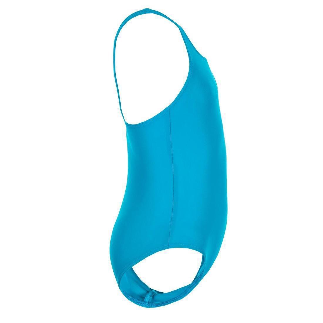 Baby Kids Girl One-Piece Swimsuit, Blue, , large image number 3