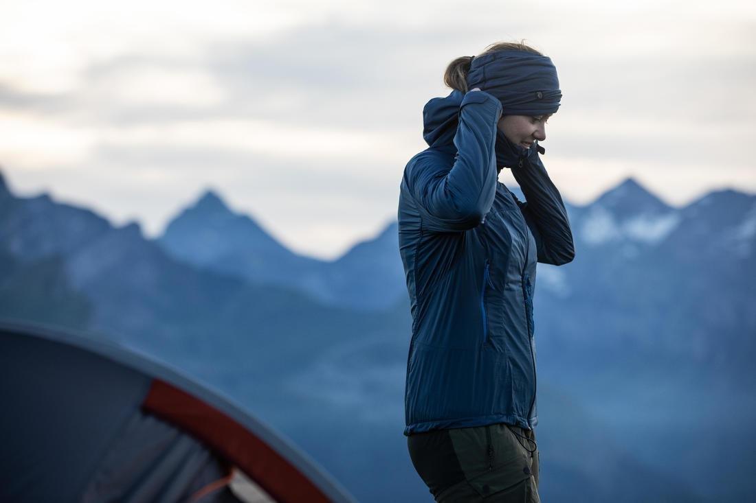 Multi-Position Merino Wool Tube Scarf, Dark Green, No Color, medium