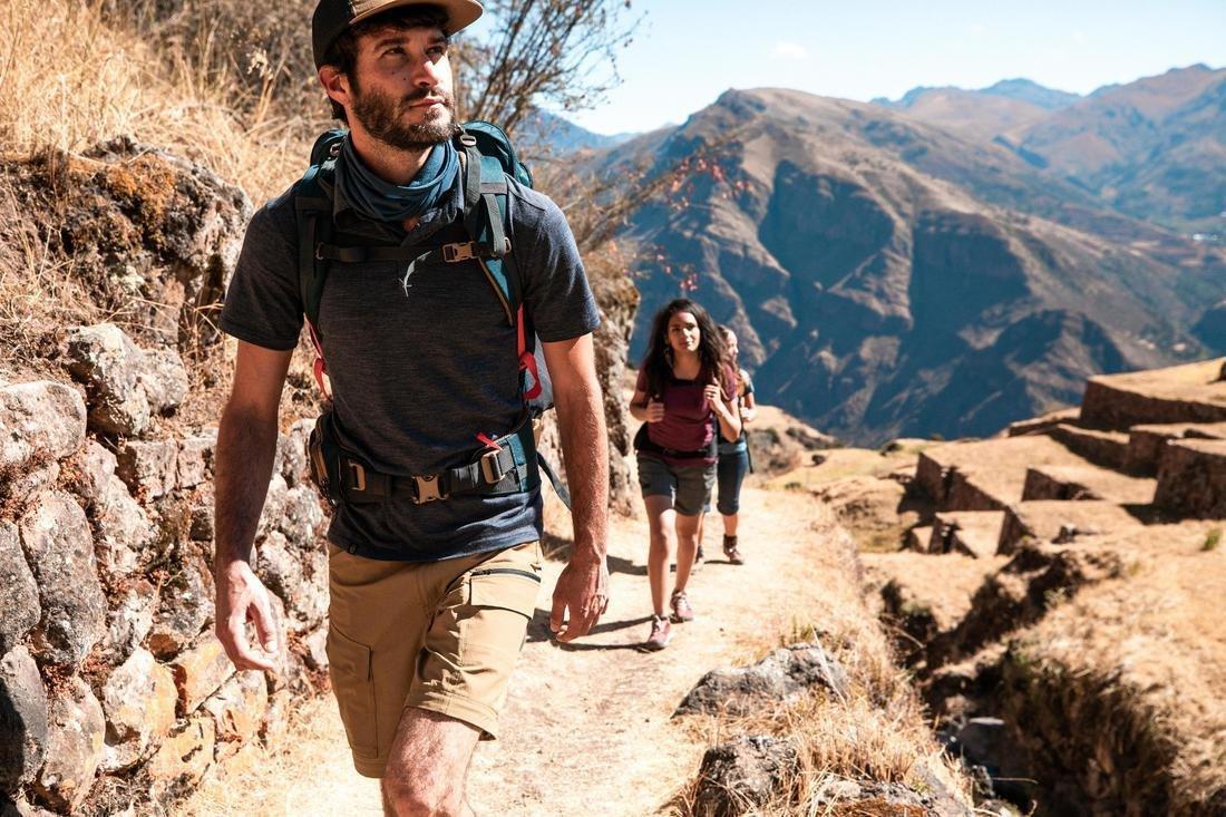 Multi-Position Merino Wool Tube Scarf, Dark Green, No Color, medium