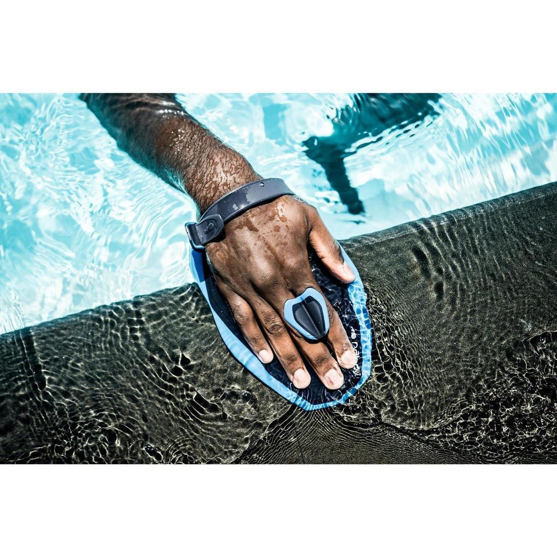 QUICK'IN Swimming Hand Paddles, Black, No Color, large image number 13