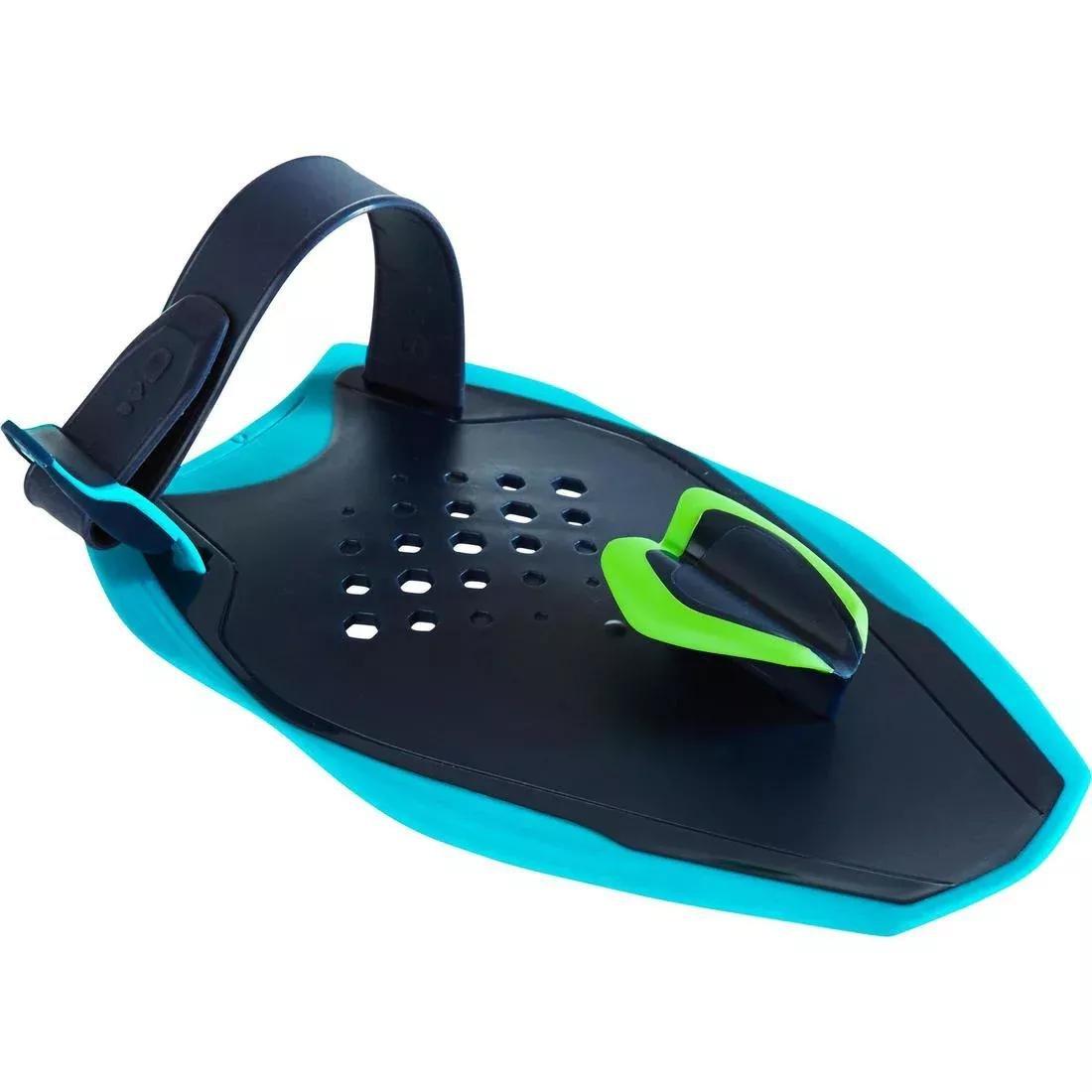 Swimming Hand Paddles QUICK'IN, Black, No Color, large image number 3