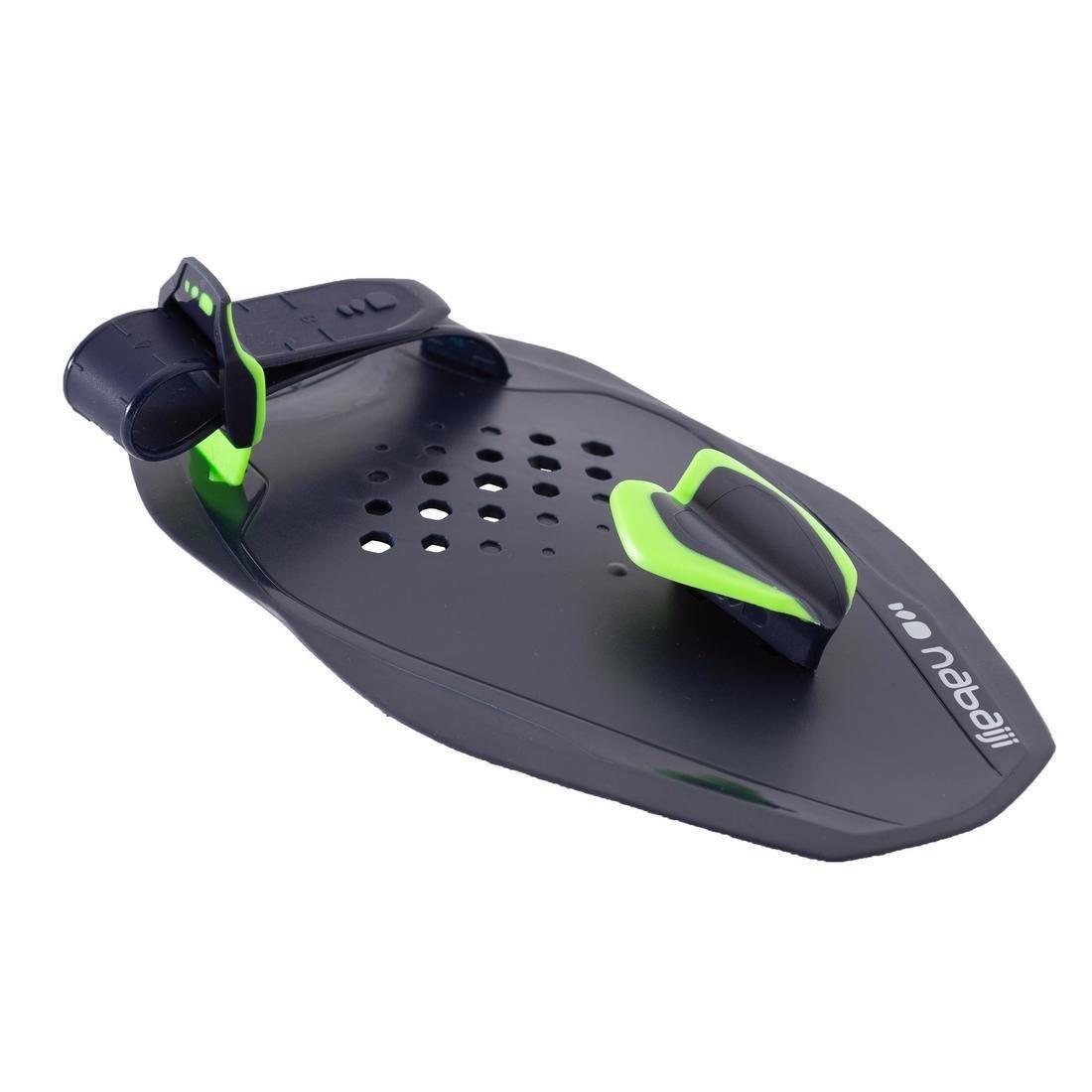 Swimming Hand Paddles QUICK'IN, Black, No Color, large image number 4
