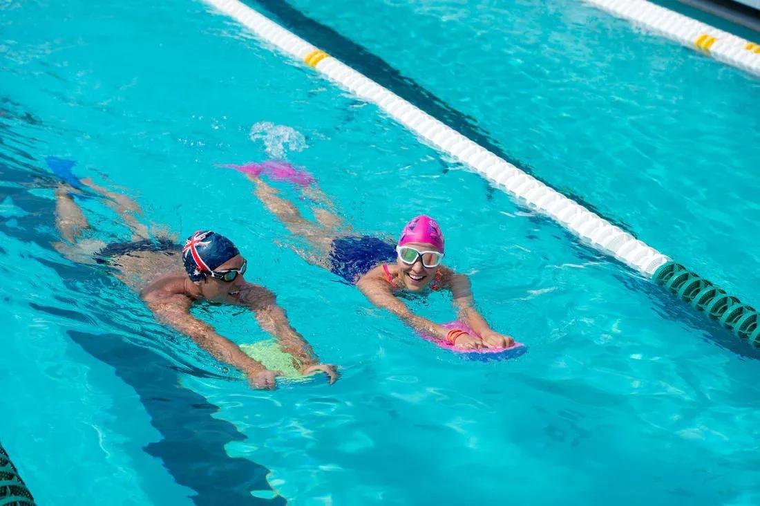 Silifins Short Swim Fins, Blue, No Color, large image number 5